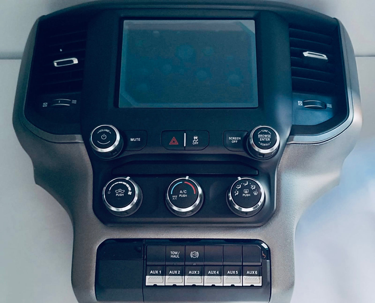 Ram Trucks Uconnect 5 8.4 inch Radio and Dash Bezel Kit New - FRP.parts