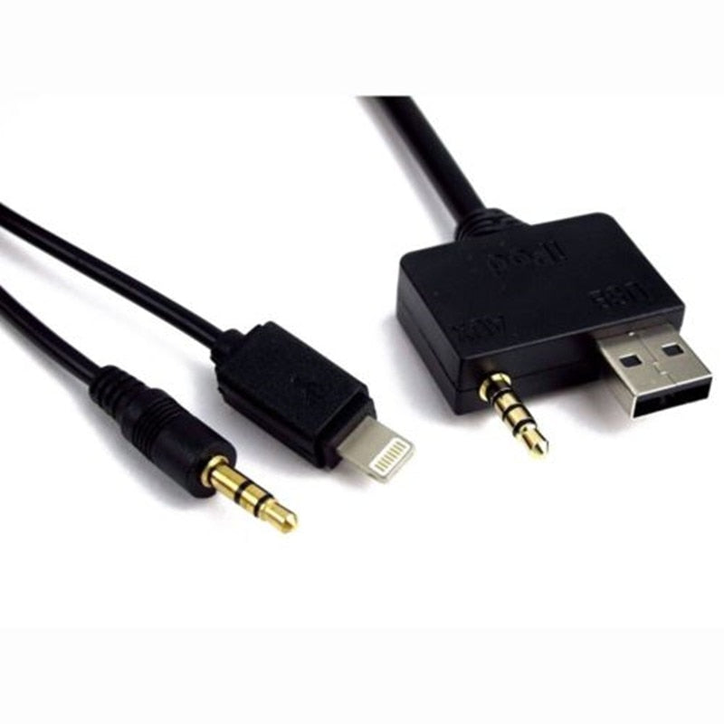 Hyundai Kia Car Audio Adapter Charger Cable for Apple iPhone - FRP.parts
