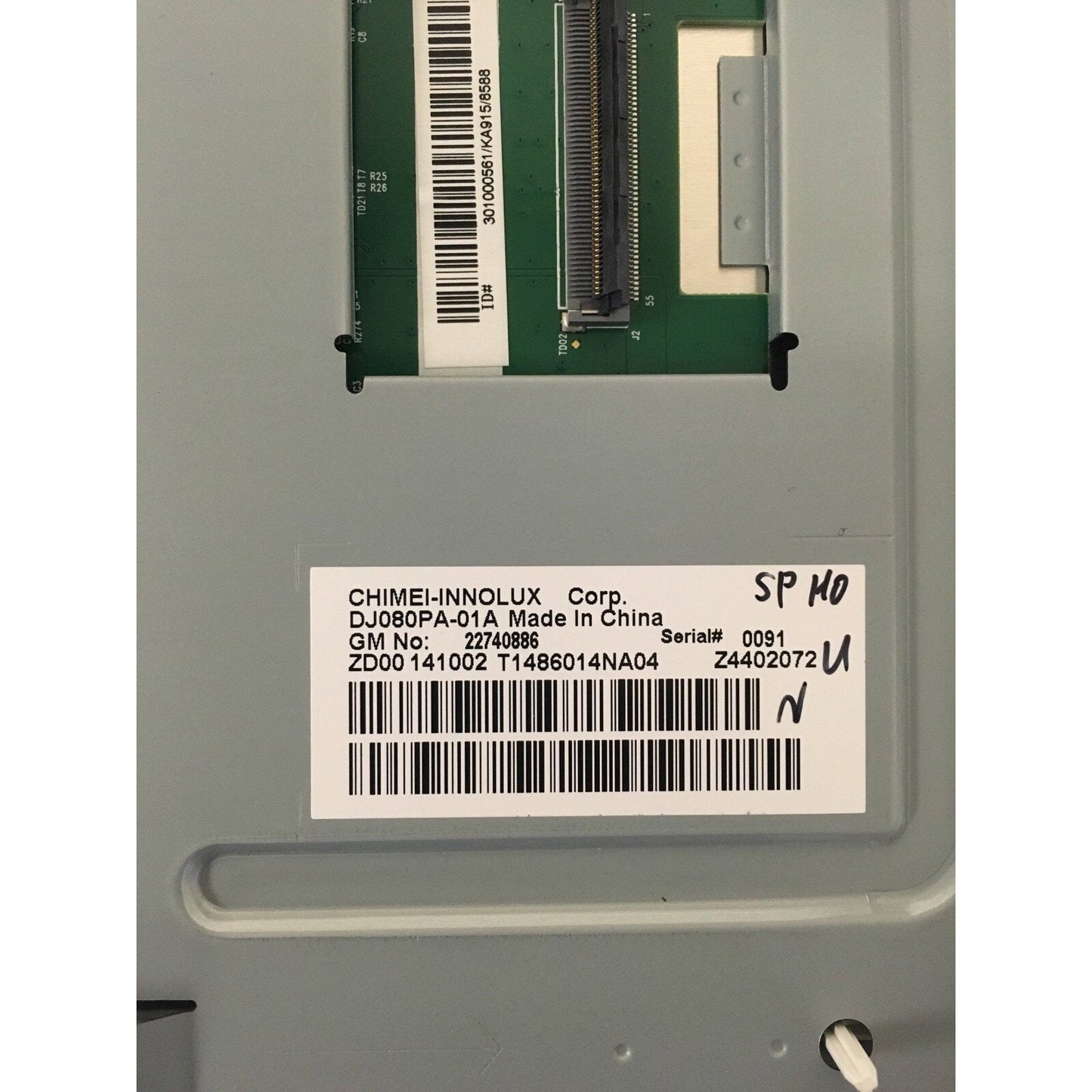 Chevrolet GMC Mylink Intellilink 8 inch Capacitive LCD with Touch screen DJ080PA-01A - FRP.parts