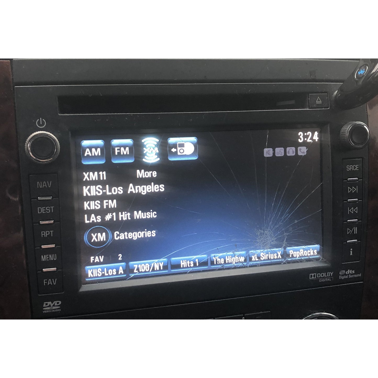 Chevrolet GMC Denso Navigation Radio 6.5 inch LCD with Touch screen LTA065CA45400 - FRP.parts