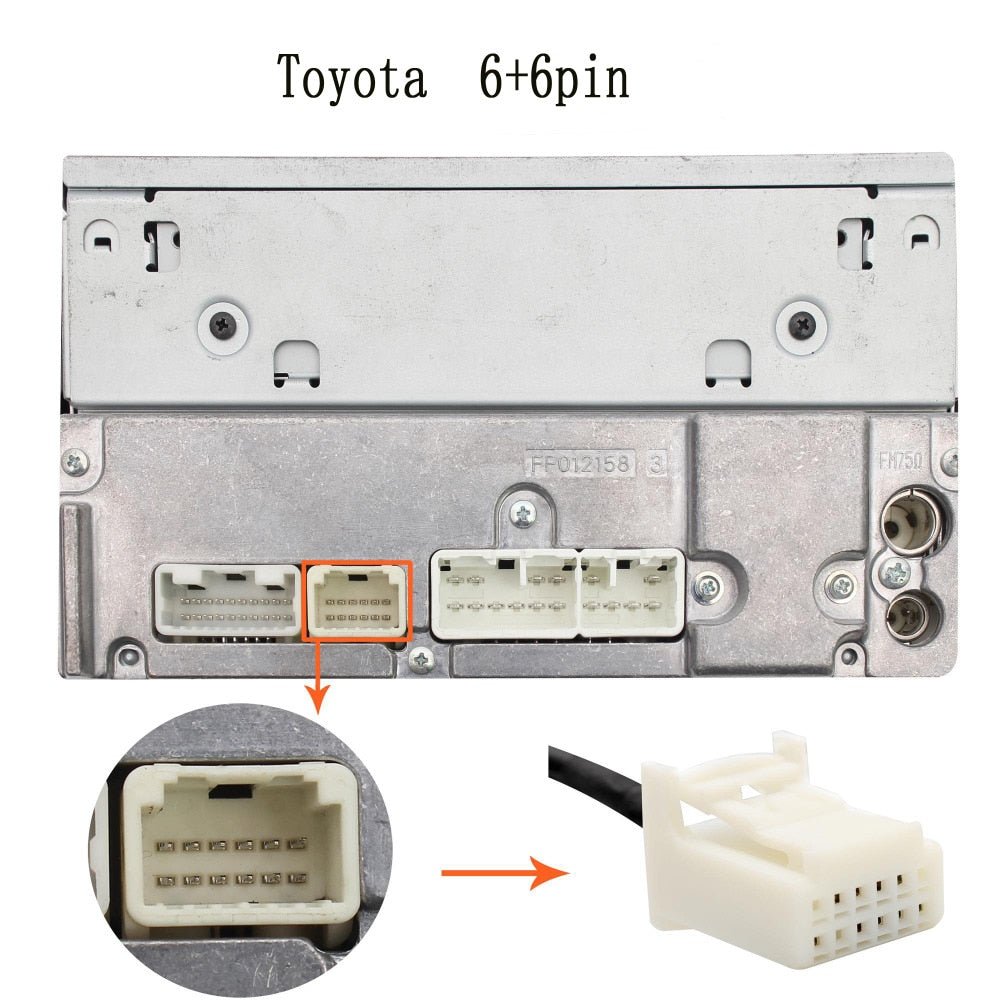 Toyota Lexus AUX and USB Input Adapter - FRP.parts