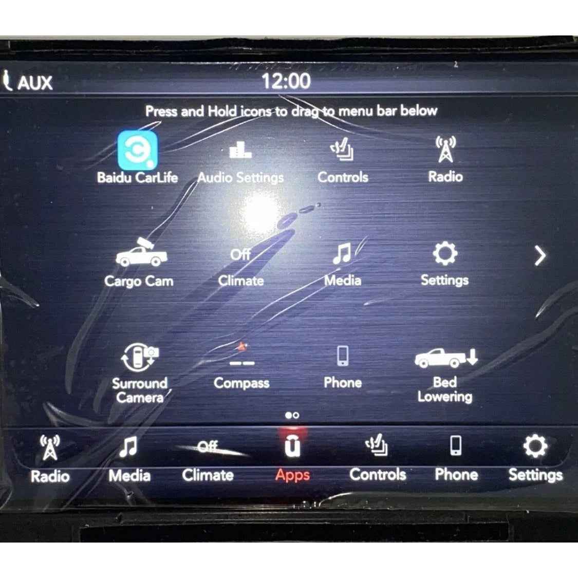 Uconnect 4 with 8.4 Screen VP2 Screen LQ084X5LX01