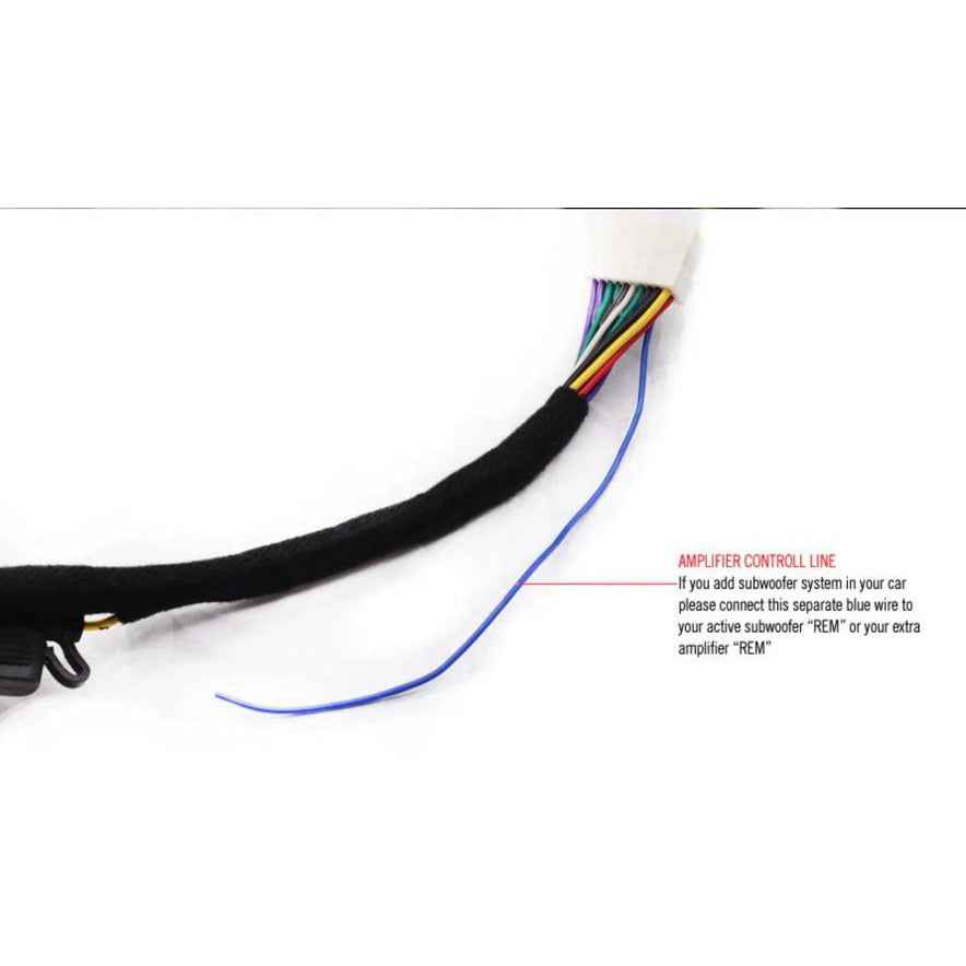 Kia Hyundai Car DSP Amplifier Wiring Harness ISO Cable