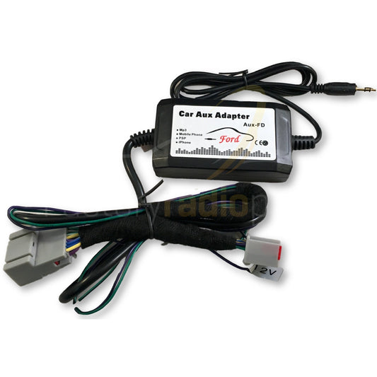 Ford Lincoln Sync Factory Radio Aux Line In Adapter - FRP.parts