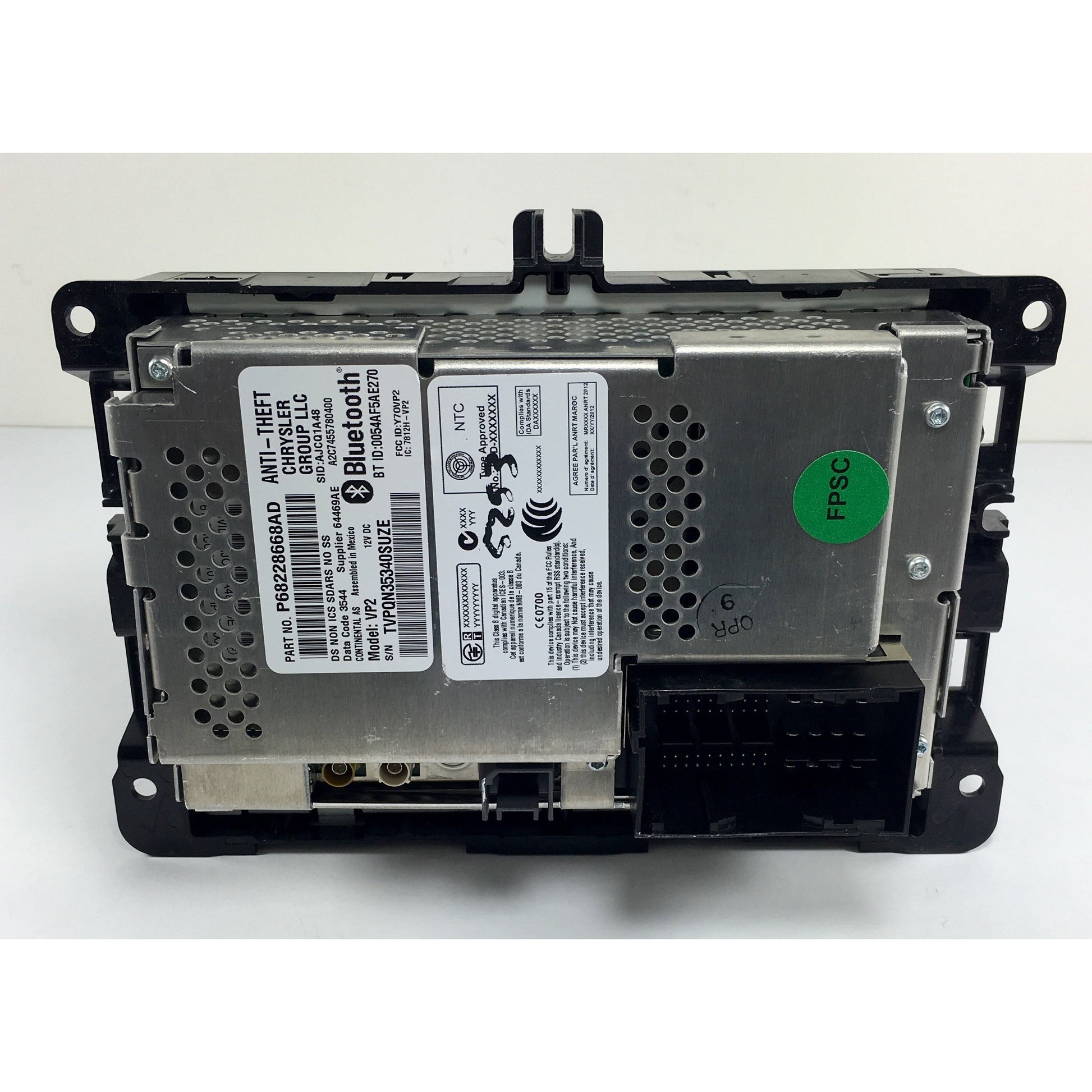 Chrysler Dodge Jeep Ram Uconnect 5.0 RA2 VP2 Radio LCD with Touch screen LQ050T5DW02 - FRP.parts