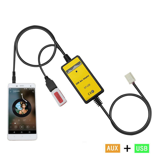 Toyota Lexus AUX and USB Input Adapter - FRP.parts