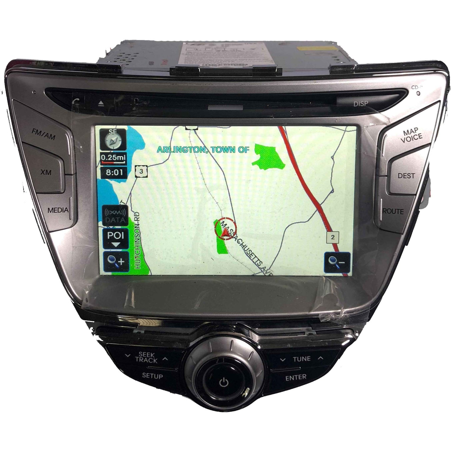 Hyundai Kia 7 inch 8 Pin Touch Screen Digitizer LB070WV7
