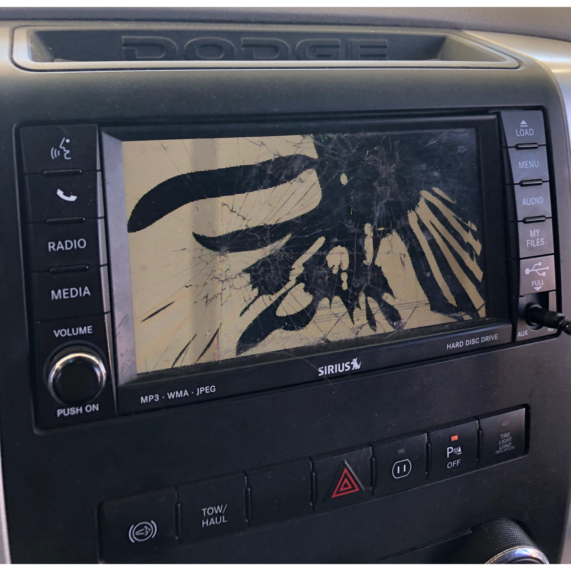 Chrysler Dodge Jeep Ram 430 RBZ 430N RHB Uconnect Radio LCD with Touchscreen LQ065T5GG64 - FRP.parts