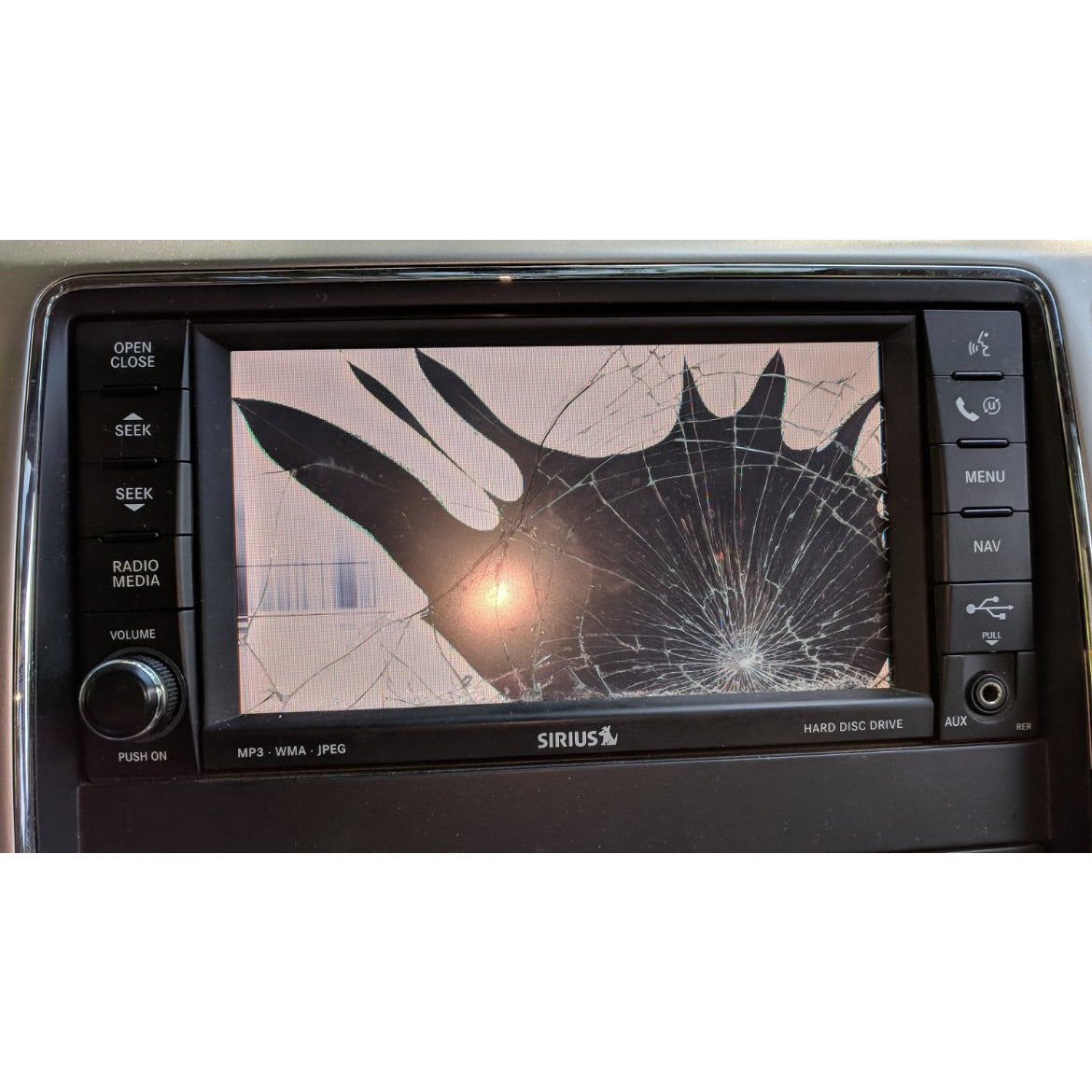 Chrysler Dodge Jeep Ram 430 REN and 730N RER RHR Radio LCD with Touch screen LQ065T5DG02 - FRP.parts